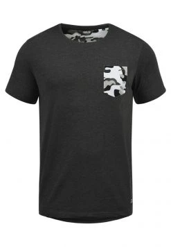 Meilleure affaire 😀 Solid SDCALVIN - T-shirt Imprimé - Dark Grey ✔️ -Solid Soldes cef52d5d3a4a4ec18d11429078158289