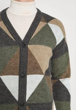 De gros 👏 Solid VILLARD CARDIGAN - Gilet - Black/forest Melange 🤩 -Solid Soldes cef9a32ef2ed41cd885ec6d5ad54d9f7