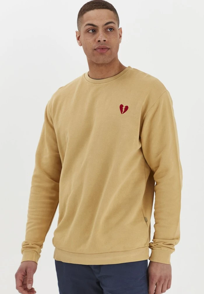 Meilleur prix ⭐ Solid SDRICKY - Sweatshirt - Jojoba ❤️ 1 Meilleur prix ⭐ Solid SDRICKY - Sweatshirt - Jojoba ❤️