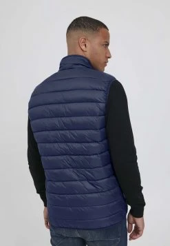 Offres ❤️ Solid SDHAILIE W.COAT 21104355 - Veste Sans Manches - Insignia Blue ✔️ -Solid Soldes d1564fd38bb14433afbadf796a7ef4bb