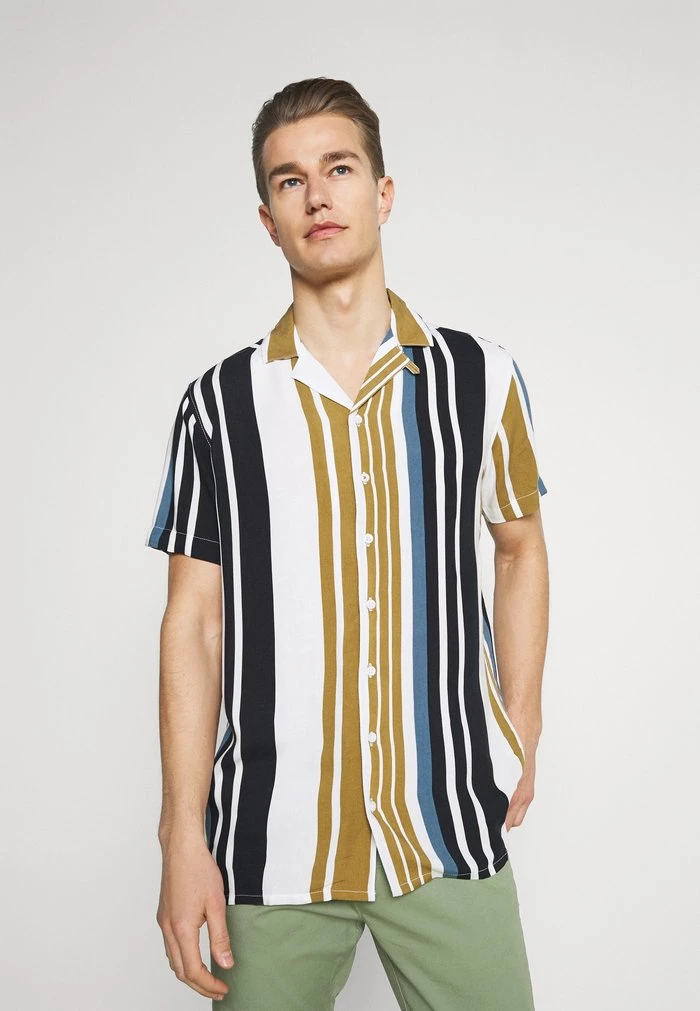 Bon marché 🎉 Solid PHELIX - Chemise - China Blue ⭐ 1 Bon marché 🎉 Solid PHELIX - Chemise - China Blue ⭐