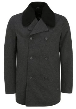 Meilleure vente 😀 Solid SDPINTO - Manteau Court - Dark Grey Melange 👏 -Solid Soldes d1bb19bd34224a9f96e5a633956f5d91