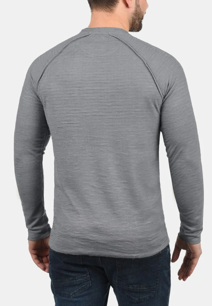 Offres 😀 Solid SDDON - Sweatshirt - Mid Grey 😀 2 Offres 😀 Solid SDDON - Sweatshirt - Mid Grey 😀 – Image 2
