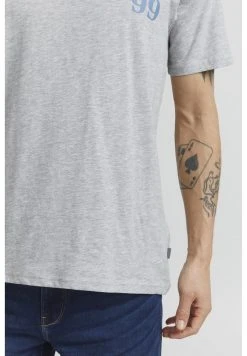 Budget ✨ Solid ARCHIE - T-shirt Imprimé - Light Grey Melange 🎉 -Solid Soldes d370ffbef81b4e9e87d55c349101d539