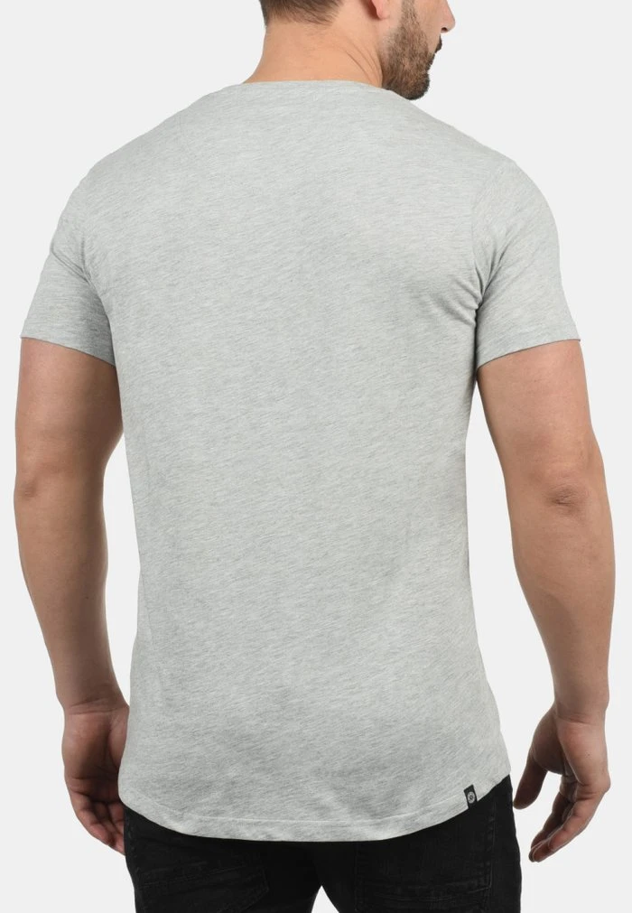 Meilleur prix ⭐ Solid SDCALVIN - T-shirt Imprimé - Light Grey 🥰 2 Meilleur prix ⭐ Solid SDCALVIN - T-shirt Imprimé - Light Grey 🥰 – Image 2