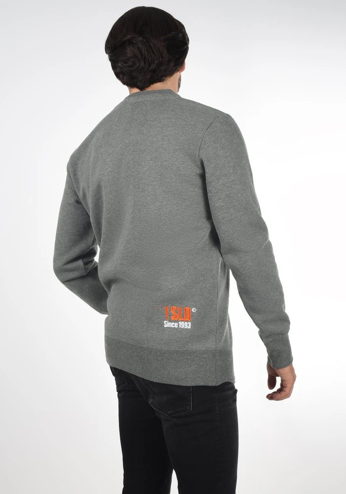 Meilleur prix 😍 Solid SDBENN - Sweatshirt - Grey Melange 👏 3 Meilleur prix 😍 Solid SDBENN - Sweatshirt - Grey Melange 👏 – Image 3