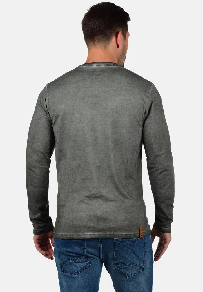 Le moins cher 👏 Solid SDTINOX - T-shirt à Manches Longues - Dark Grey 🌟 2 Le moins cher 👏 Solid SDTINOX - T-shirt à Manches Longues - Dark Grey 🌟 – Image 2