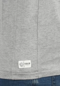 Top 10 🔔 Solid DORIAN - T-shirt Basique - Med Grey M 🧨 -Solid Soldes d633352f94a74162b01b04d3a9f67f37