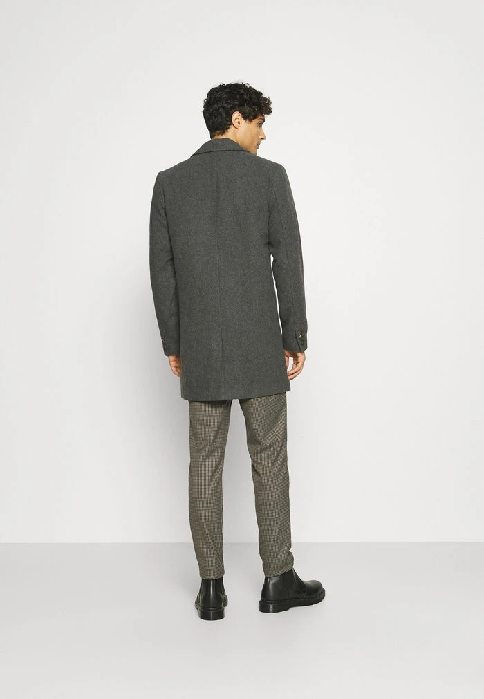 De gros ✨ Solid SDTAVE 😀 COAT 21105918 - Manteau Classique - Medium Grey Melange 🔔 3 De gros ✨ Solid SDTAVE 😀 COAT 21105918 - Manteau Classique - Medium Grey Melange 🔔 – Image 3