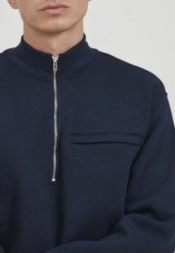 De gros 👍 Solid SDVAGN 21106659 - Sweatshirt - Insignia Blue 💯 -Solid Soldes d6b20aa8c0e44605b405c87184f6f525