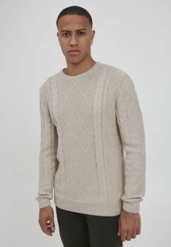 Bon marché 👏 Solid SDTERENCE 21105730 - Pullover - Oatmeal 🌟