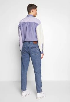 Bon marché ⌛ Solid DAD FIT - 👍 Jeans Fuselé - Blue ⌛ -Solid Soldes d72e6edd048f434d81b41295e87c30a9