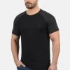 Sortie 🌟 Solid SDBASTIAN - T-shirt Basique - Black 🎁