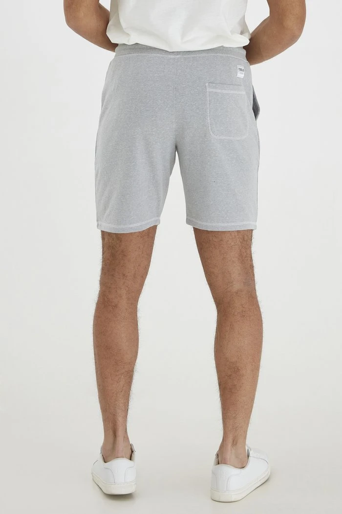 Bon marché 🤩 Solid SDTOLJAN - Short - Light Grey 🔥 3 Bon marché 🤩 Solid SDTOLJAN - Short - Light Grey 🔥 – Image 3