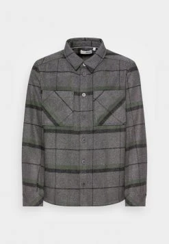 Top 10 🎁 Solid TODD CHECK - Chemise - Black 👏 -Solid Soldes d88dc004d4e542eb92d61e0482f2e24e