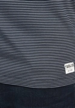 De gros ⌛ Solid SDALPHIOS - T-shirt à Manches Longues - Insignia Blue Melange ❤️ -Solid Soldes d89cd7b279d442f49cfedbe519302e59