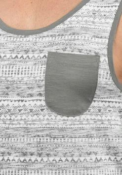 Budget ✨ Solid SDIMBRE - Débardeur - Mid Grey 🧨 -Solid Soldes d9873ad0a2f548e88c4bf686d3d79650