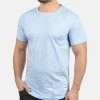 Meilleure vente ⌛ Solid SDFIGOS - T-shirt Basique - Sky Blue 😍