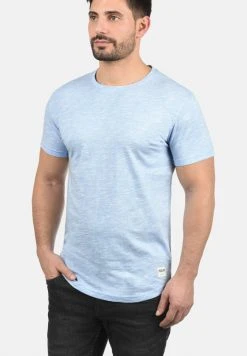 Meilleure vente ⌛ Solid SDFIGOS - T-shirt Basique - Sky Blue 😍