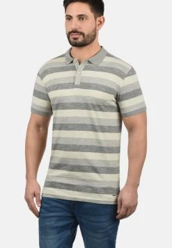 Grosses soldes 🧨 Solid SDMHICCO - Polo - Light Grey 🔔