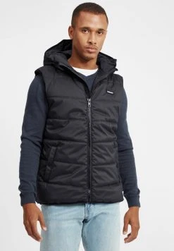 Coupon 😀 Solid SDATSU - Veste Sans Manches - Black ✨