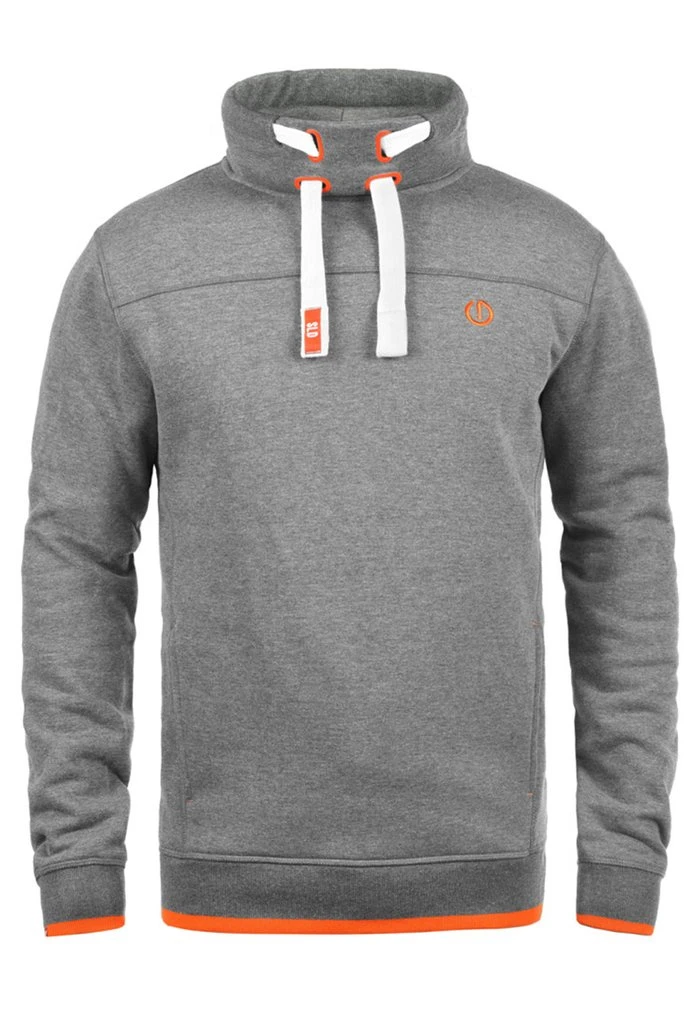 Promo đ Solid SDBENJAMIN - Sweatshirt - Grey Melange â 4 Promo đ Solid SDBENJAMIN - Sweatshirt - Grey Melange â â Image 4