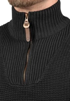 Meilleur prix 😉 Solid SDTOMMY - Pullover - Black 🥰 -Solid Soldes df0f6ad460a8409ea92125d948b5efbd