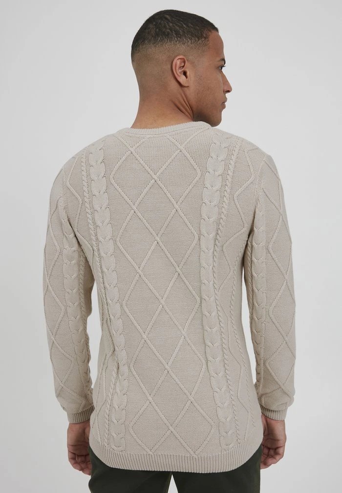 Bon marché 👏 Solid SDTERENCE 21105730 - Pullover - Oatmeal 🌟 3 Bon marché 👏 Solid SDTERENCE 21105730 - Pullover - Oatmeal 🌟 – Image 3