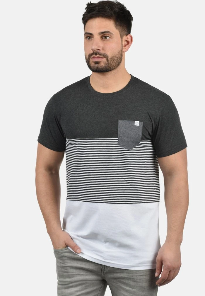 Offres đ„° Solid SDMALTE - T-shirt Imprimé - Dark Grey â 1 Offres đ„° Solid SDMALTE - T-shirt Imprimé - Dark Grey â