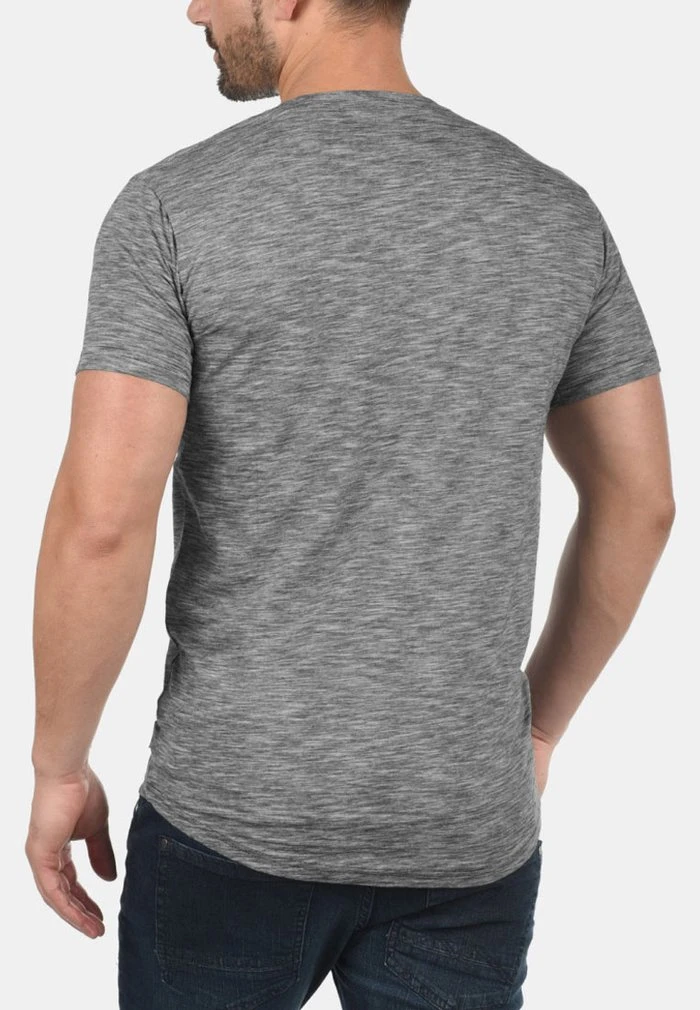 Promo 👏 Solid SDFIGOS - T-shirt Basique - Black ✨ 2 Promo 👏 Solid SDFIGOS - T-shirt Basique - Black ✨ – Image 2