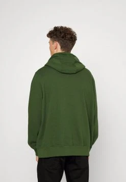 Budget ✨ Solid VARICK HOOD - Sweatshirt - Black Forest 🧨 -Solid Soldes dff68bef8594482f895fcfb15f2f9d01