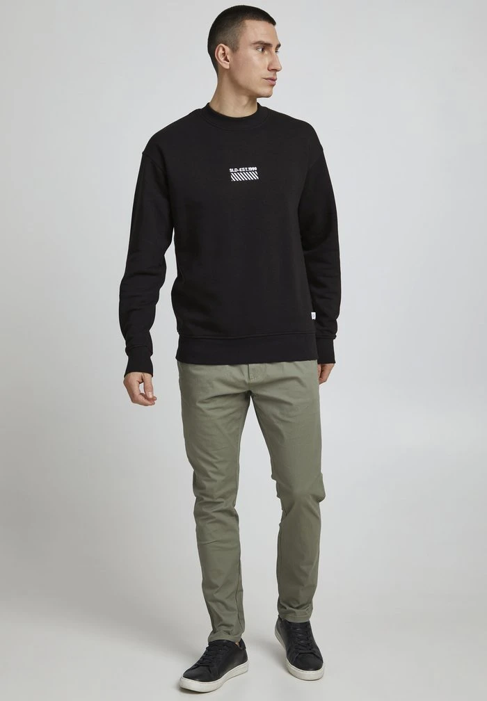 Budget ⌛ Solid SDRUBIO - Sweatshirt - True Black 👍 2 Budget ⌛ Solid SDRUBIO - Sweatshirt - True Black 👍 – Image 2