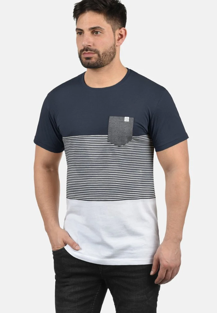 Meilleur prix đ Solid SDMALTE - T-shirt Imprimé - Light Gray â 1 Meilleur prix đ Solid SDMALTE - T-shirt Imprimé - Light Gray â