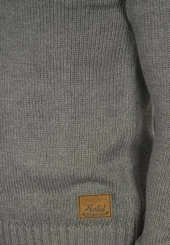 Meilleur prix ✨ Solid SDPETRO - Pullover - Grey Melange 🛒 -Solid Soldes e35010eb358343328609901fe13f1359