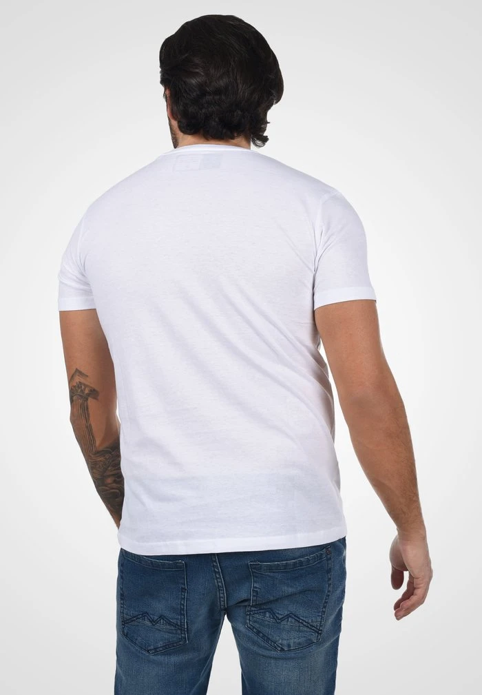 Bon marché ❤️ Solid SDTEE - T-shirt Imprimé - White 😍 3 Bon marché ❤️ Solid SDTEE - T-shirt Imprimé - White 😍 – Image 3