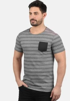 Bon marché 👍 Solid SDFIDEL - T-shirt Imprimé - Black ⭐