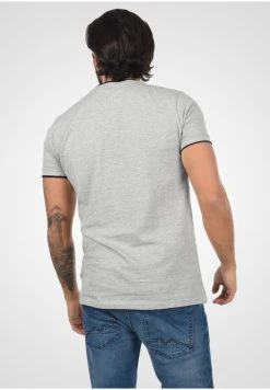 Promo 😉 Solid SDSAUL - T-shirt Imprimé - Light Grey Melange 🎁 -Solid Soldes e4b3b8de576e45af89f22c555a842c82