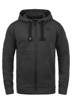 Acheter ❤️ Solid SDBENE - Sweat à Capuche Zippé - Dark Grey ✨ -Solid Soldes e4e8a8d9e2104e90b33e9533f855ad26