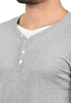 Top 10 🔔 Solid DORIAN - T-shirt Basique - Med Grey M 🧨 -Solid Soldes e529d864c8774afba0c67b85654319a8