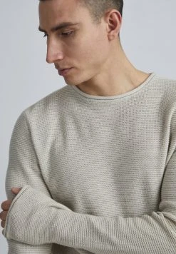 Budget 🧨 Solid SDJARAH - Pullover - Oatmeal Melange 🧨 -Solid Soldes e5ef37a1455d49eba3980fcdc33bdcd1