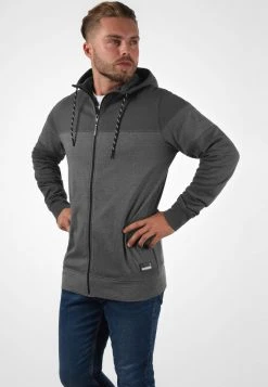Vente flash 💯 Solid SDBARIS - Sweat à Capuche Zippé - Forged Iron ⌛ -Solid Soldes e5f0f99f75dd468dbca9d0f3372afd13