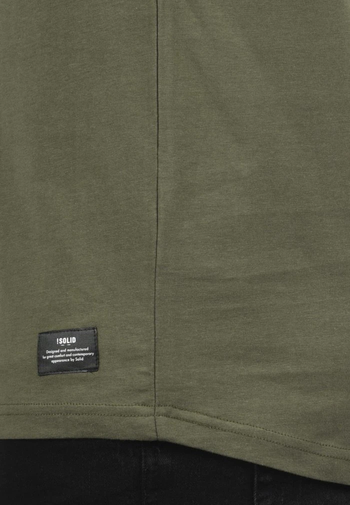 Vente flash ⌛ Solid SDCAJUS - T-shirt à Manches Longues - Dusty Olive ⭐ 4 Vente flash ⌛ Solid SDCAJUS - T-shirt à Manches Longues - Dusty Olive ⭐ – Image 4