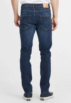 Meilleure affaire 🧨 Solid SDPILTO - Jean Droit - Dark Blue Denim ✔️ -Solid Soldes e726c0c4828a4b10bcd9c02d6988c276