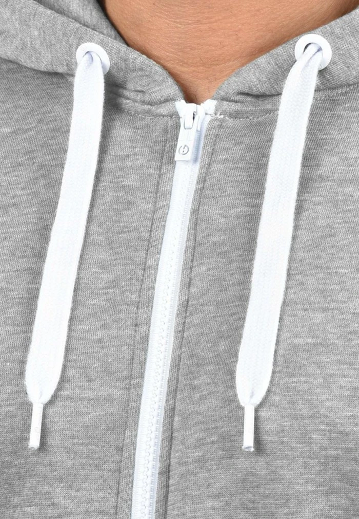 Nouveau 💯 Solid SDOLLI - Sweat à Capuche Zippé - Light Grey 🔥 3 Nouveau 💯 Solid SDOLLI - Sweat à Capuche Zippé - Light Grey 🔥 – Image 3