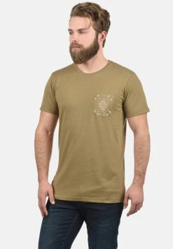 Meilleur prix ✔️ Solid SDILARI - T-shirt Imprimé - Ermine Mel ✔️