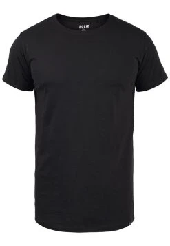 Meilleur prix ⌛ Solid SDLONGO - T-shirt Basique - Black 🎁 -Solid Soldes e7d0d00716f24b94b02fe5fed85dd2a1