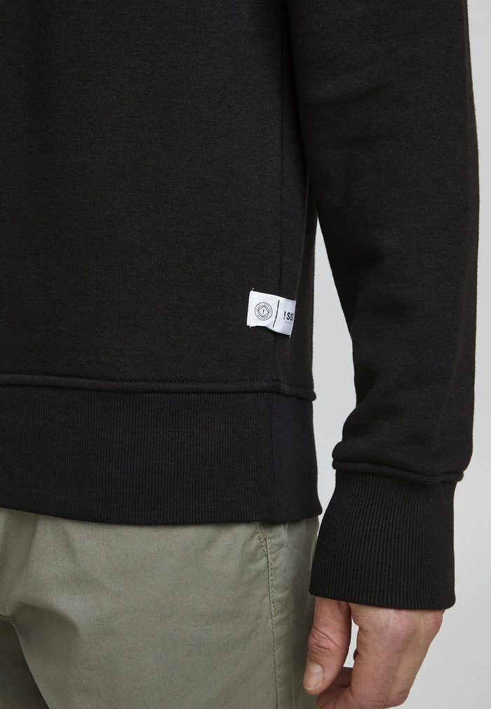 Budget ⌛ Solid SDRUBIO - Sweatshirt - True Black 👍 5 Budget ⌛ Solid SDRUBIO - Sweatshirt - True Black 👍 – Image 5