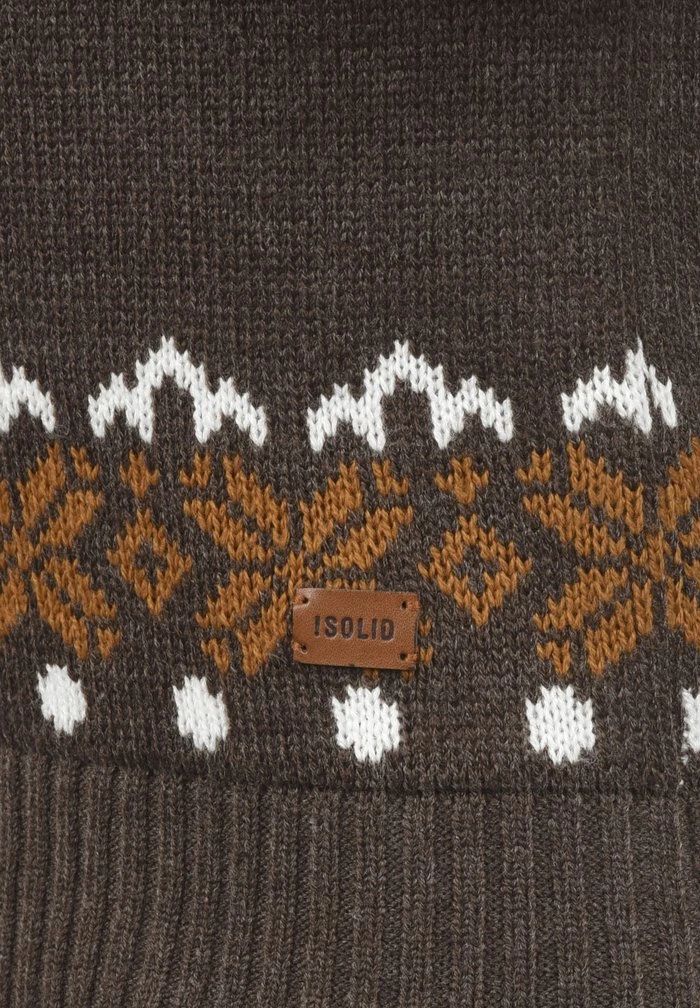 Vente flash 🛒 Solid SDNORWIG - Pullover - Dark Brown 🤩 4 Vente flash 🛒 Solid SDNORWIG - Pullover - Dark Brown 🤩 – Image 4