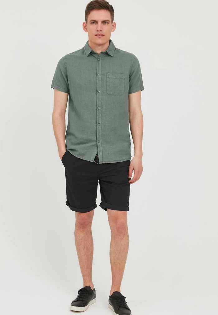 Top 10 ⭐ Solid SDSPIKE - Chemise - Sagebrush Green ⌛ 2 Top 10 ⭐ Solid SDSPIKE - Chemise - Sagebrush Green ⌛ – Image 2