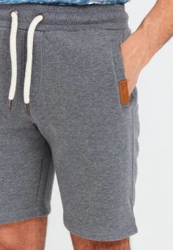 Budget ⌛ Solid SDTRIPPO - Short - Grey Melange 🧨 -Solid Soldes ea981f5582644d71a35610a06d9227ef